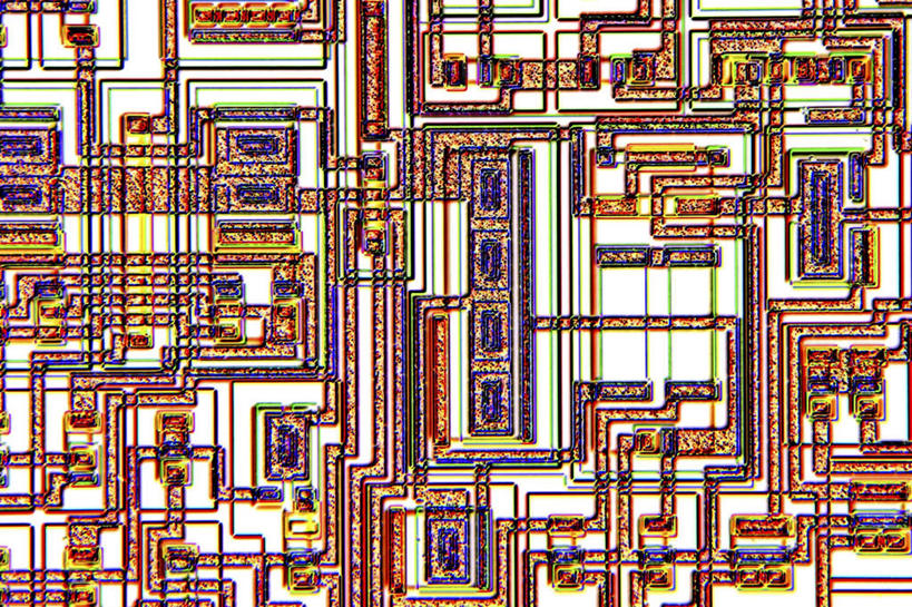 无人,横图,俯视,彩色,插画,室内,特写,白天,数码,科技,阴影,网络,电路板,高光,几何,计算机图形,合成,图画,画,工业,芯片,电子工业,电脑合成图,数码合成图,漫画,写实,具体,具象,产业,彩图,高角度拍摄