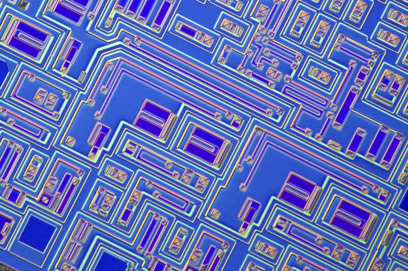 无人,横图,俯视,插画,室内,特写,白天,数码,科技,阴影,网络,电路板,高光,几何,计算机图形,合成,图画,画,蓝色,工业,芯片,电子工业,电脑合成图,数码合成图,漫画,写实,具体,具象,产业,彩图,高角度拍摄