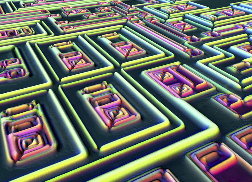 无人,横图,俯视,插画,室内,特写,白天,数码,科技,阴影,网络,电路板,高光,几何,计算机图形,合成,图画,画,蓝色,工业,芯片,电子工业,电脑合成图,数码合成图,漫画,写实,具体,具象,产业,彩图,高角度拍摄