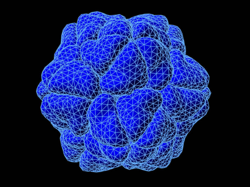 无人,横图,插画,室内,白天,正面,数码,分子,科技,微生物,阴影,黑色背景,透明,科学,网络,化学,医学,图形,细胞,高光,几何,计算机图形,合成,图画,画,一个,蓝色,球体,生物,单个,电脑合成图,数码合成图,医疗,病毒,生物学,分子结构,合成图,原子,数学,漫画,粒子,写实,具体,具象,理智,沉静,寄生,生命体,生物病毒,冷色,高深,冷淡,分子几何,分子立体结构,分子形状,彩图,几何图形,立体几何,立体图形,番茄丛矮病毒,坏死病毒