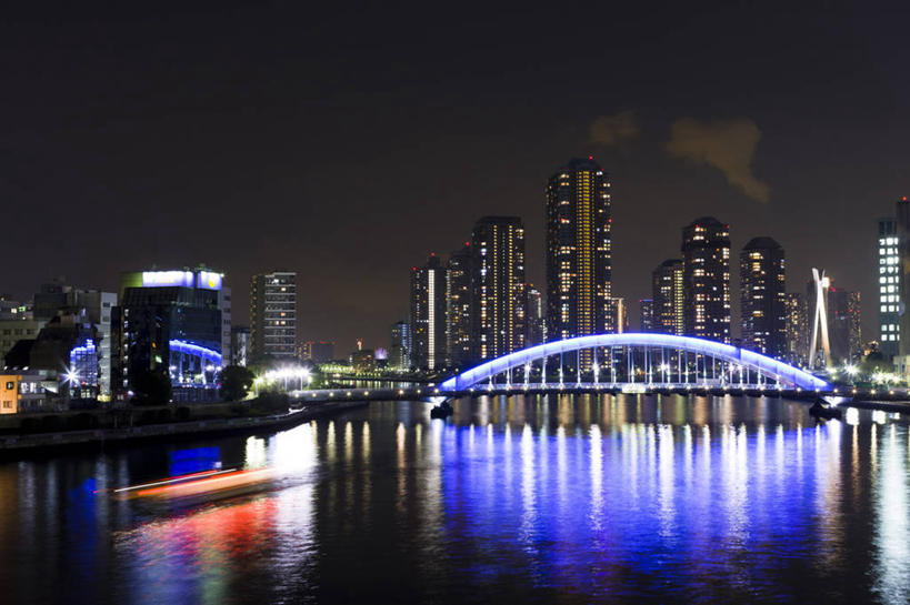 无人,高楼大厦,横图,室外,夜晚,正面,长时间曝光,度假,河流,美景,水,城市风光,标志建筑,城市,大桥,大厦,地标,建筑,立交桥,摩天大楼,桥梁,夜景,东京,日本,亚洲,波纹,河水,景观,水流,高架,建筑群,斜拉桥,桥,涟漪,中央区,娱乐,建设,倒影,水纹,波浪,享受,休闲,景色,放松,倒映,曝光,东亚,本州,关东地方,本州岛,日本国,东京都,水晕,隅田川,反照,彩图,大楼,高层建筑,高楼,摩天楼,永代桥