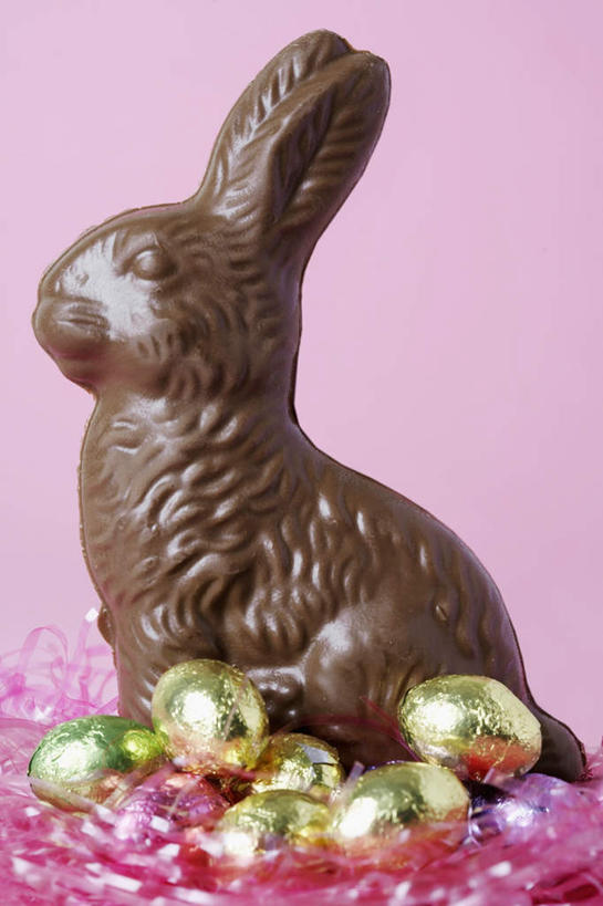 无人,坐,竖图,室内,特写,白天,侧面,桌面,桌子,野生动物,静物,雕塑,复活节,粉色背景,节日,庆祝,艺术,装饰,木制,兔子,雕刻,雕像,食品,糖,糖果,甜点,甜品,褐色,文化,食物,一个,动物,木制品,工艺品,甜食,巧克力,庆典,可爱,摄影,活泼,影棚,单个,纪念,朱古力,美术,主题,陈列,复活节兔子,功能,美学,坐着,彩图,全身,影棚拍摄,拍摄
