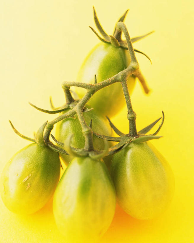 无人,竖图,俯视,室内,特写,白天,桌面,桌子,蔬菜,西红柿,许多,阴影,黄色背景,新鲜,反射,木制,影子,食品,食物,绿色,白色,木制品,摄影,有机食品,绿色食品,影棚,萼片,樱桃番茄,圣女果,番茄,彩图,高角度拍摄,影棚拍摄,拍摄