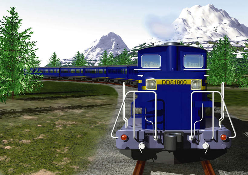 无人,横图,插画,室内,白天,正面,数码,科技,草地,草坪,森林,山,山脉,树林,雪,植物,大雪,火车,火车头,一辆,阴影,网络,蒸汽,积雪,山峰,雪景,冬天,铁轨,山峦,高光,几何,计算机图形,合成,图画,车厢,车,画,草,树,树木,绿色,自然,交通工具,群山,驾驶,行驶,生长,成长,操纵,电脑合成图,数码合成图,控制,漫画,操控,写实,具体,具象,把持,彩图