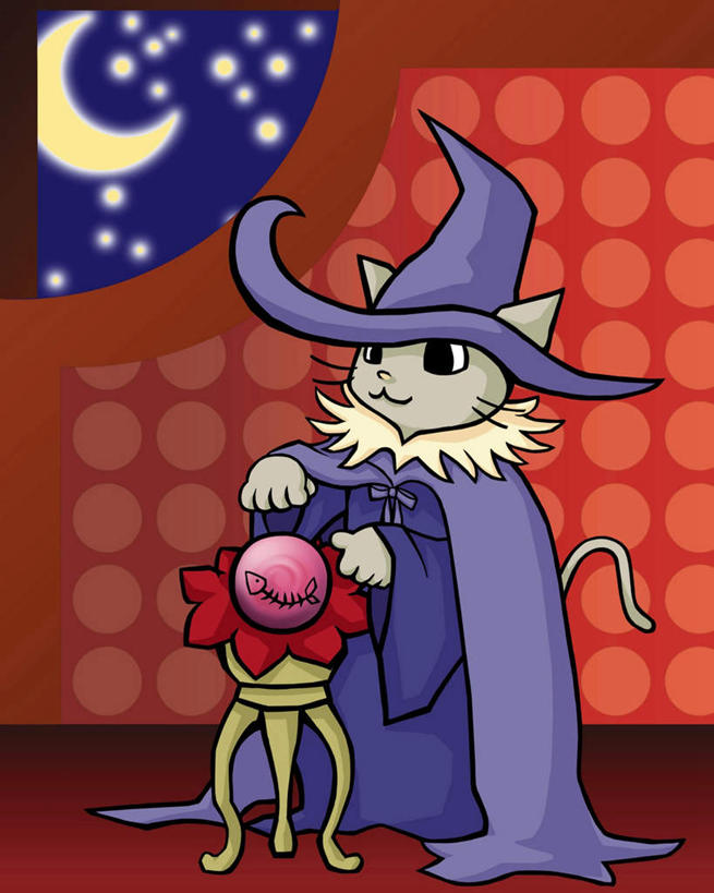 无人,站,竖图,插画,室内,白天,正面,民族服装,数码,科技,宠物,猫,帽子,握,阴影,红色背景,纸质,朦胧,模糊,装饰,透明,网络,月亮,星星,水晶,光芒,月光,高光,几何,计算机图形,拿,合成,图画,拿着,注视,礼帽,画,一只,黄色,动物,观察,看,站着,球体,闪耀,星形,卡通,水晶球,可爱,搭,握着,活泼,观看,华丽,修饰,明亮,点缀,电脑合成图,数码合成图,察看,闪烁,搭着,关注,巫师,猫咪,漫画,鱼刺,三角帽,纸帽,写实,具体,具象,衬托,美观,雅致,雅观,皎洁,站立,彩图,全身,传统服装,民俗服,拟人