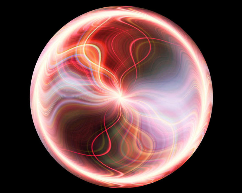 无人,横图,插画,室内,白天,正面,数码,科技,阴影,黑色背景,梦幻,发光,光束,网络,光亮,高光,几何,计算机图形,合成,图画,画,球,一个,红色,球体,橙色,单个,电脑合成图,数码合成图,未来,发亮,漫画,憧憬,写实,具体,具象,光环,彩图