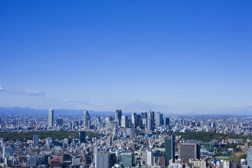 无人,高楼大厦,横图,俯视,航拍,室外,白天,度假,美景,城市风光,城市,大厦,建筑,摩天大楼,东京,日本,亚洲,许多,景观,云,云朵,云彩,娱乐,建设,蓝色,白云,蓝天,天空,天,享受,休闲,景色,放松,晴朗,鸟瞰,东亚,本州,关东地方,本州岛,日本国,东京都,晴空,彩图,高角度拍摄,大楼,高层建筑,高楼,摩天楼