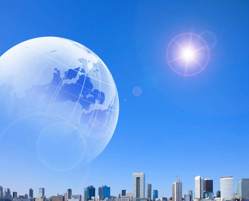 无人,高楼大厦,横图,室内,白天,仰视,度假,数码,科技,光晕,海洋,美景,城市风光,城市,大厦,建筑,摩天大楼,许多,阴影,朦胧,模糊,透明,光线,网络,圆形,世界地图,地球,景观,陆地,高光,几何,计算机图形,合成,全球,娱乐,建设,蓝色,蓝天,天空,阳光,天,享受,休闲,景色,放松,地理,国家,晴朗,气象,电脑合成图,数码合成图,大陆,世界,环形,万里无云,写实,具体,具象,日晕,太阳光晕,晴空,晴空万里,彩图,低角度拍摄,大楼,高层建筑,高楼,摩天楼,大洋,大洲