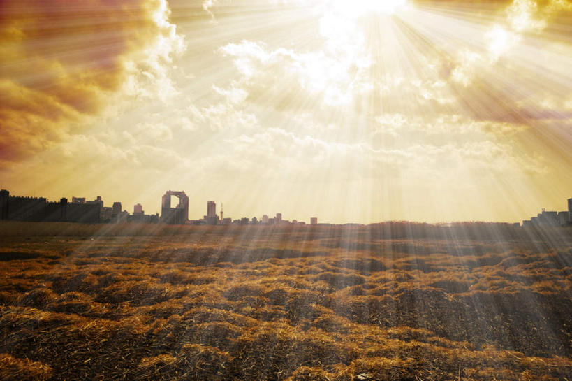 无人,高楼大厦,横图,室外,白天,正面,旅游,度假,数码,科技,草地,草坪,美景,植物,大厦,建筑,摩天大楼,阴影,光线,网络,影子,景观,云,云朵,高光,几何,计算机图形,合成,云彩,娱乐,草,绿色,白云,天空,阳光,自然,天,享受,休闲,金色,景色,放松,电脑合成图,数码合成图,自然风光,写实,具体,具象,彩图,大楼,高层建筑,高楼,摩天楼