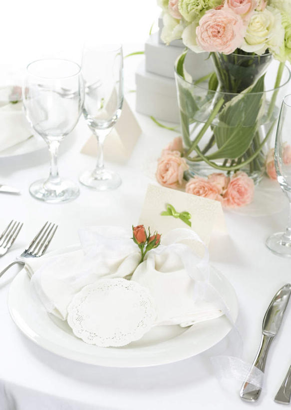 无人,竖图,俯视,室内,特写,白天,白色背景,餐桌,桌子,康乃馨,杯子,餐具,盛开,刀叉,碟子,高脚杯,盘,丝绸,丝带,缎带,纸张,红酒杯,花蕾,玻璃制品,绸带,花,花瓣,花朵,鲜花,一朵,红色,绿色,盘子,酒杯,卡片,碟,花苞,花蕊,摄影,影棚,餐台,麝香石竹,石竹,香石竹,玻璃杯,进餐用具,烹调用具,彩图,高角度拍摄,影棚拍摄,拍摄