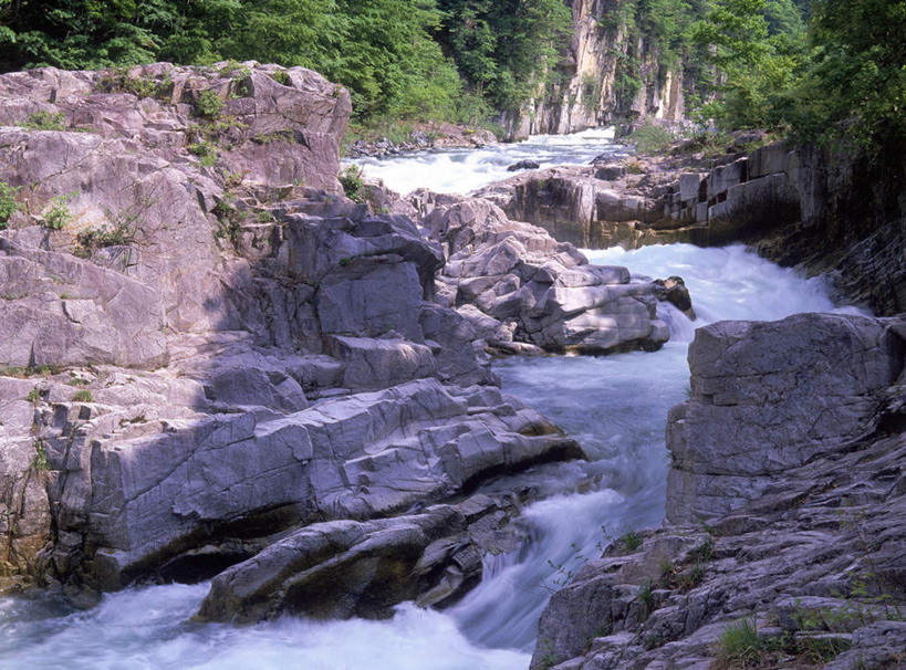 无人,横图,俯视,室外,白天,旅游,度假,河流,石头,美景,森林,树林,水,植物,日本,亚洲,阴影,光线,石子,影子,河水,景观,水流,娱乐,树,树木,绿色,小溪,阳光,自然,溪水,享受,休闲,景色,放松,生长,成长,自然风光,东亚,本州,本州岛,日本国,东北地方,福岛,福岛县,石块,岩石,彩图,高角度拍摄