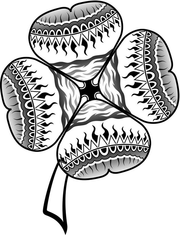 无人,竖图,黑白,插画,室内,白天,白色背景,正面,爱情,自由,幸福,数码,科技,一片,阴影,网络,三叶草,高光,几何,计算机图形,合成,图画,画,希望,电脑合成图,数码合成图,和平,漫画,车轴草,苜蓿,写实,具体,具象,统一,团结