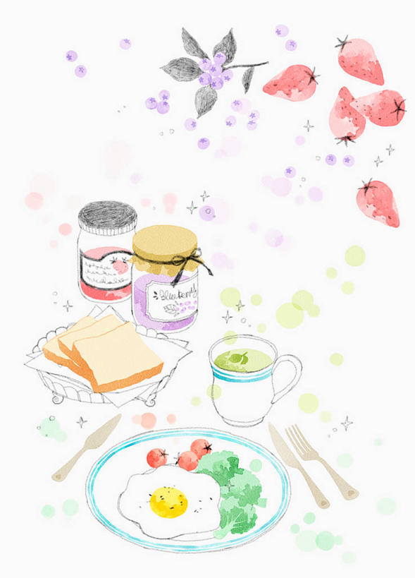 咖啡,无人,竖图,室内,白天,白色背景,正面,绘画,幸福,草莓,浆果,杯子,餐具,水果,玻璃,起伏,新鲜,艺术,标志,叉子,瓷器,刀叉,刀子,碟子,盘,文字,字符,蛋,荷包蛋,鸡蛋,煎蛋,生食,食品,果实,咖啡杯,陶瓷制品,古典,文化,娱乐,标识,玻璃制品,食物,饮料,盘子,玻璃瓶,瓶子,工艺品,碟,果酱,品味,享受,休闲,温馨,放松,乐趣,有机食品,绿色食品,凹凸,美术,水彩,水彩画,提神,高雅,舒适,餐刀,瓷杯,醒脑,餐叉,广口瓶,盲文,美学,软饮料,卵,果子酱,点字,凸字,煎鸡蛋,进餐用具,洋莓,水果皇后,红莓,地莓,彩图,鸡卵,鸡子