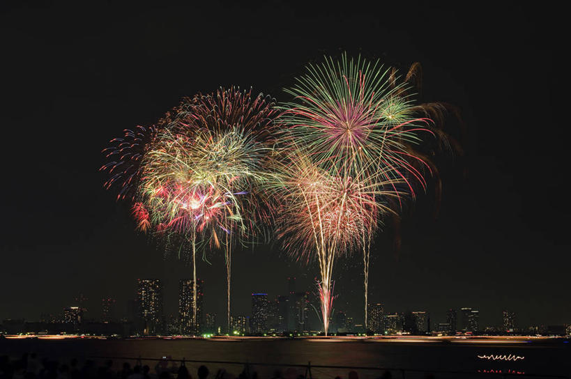 无人,横图,室外,夜晚,正面,度假,美景,城市风光,城市,烟火,夜景,日本,亚洲,庆祝,景观,东京湾,辉煌,娱乐,焰火,享受,休闲,灿烂,景色,放松,庆贺,璀璨,祝贺,礼花,光辉,东亚,本州,关东地方,本州岛,日本国,花炮,礼花炮,绚烂,光耀,烟花,彩图,江户湾