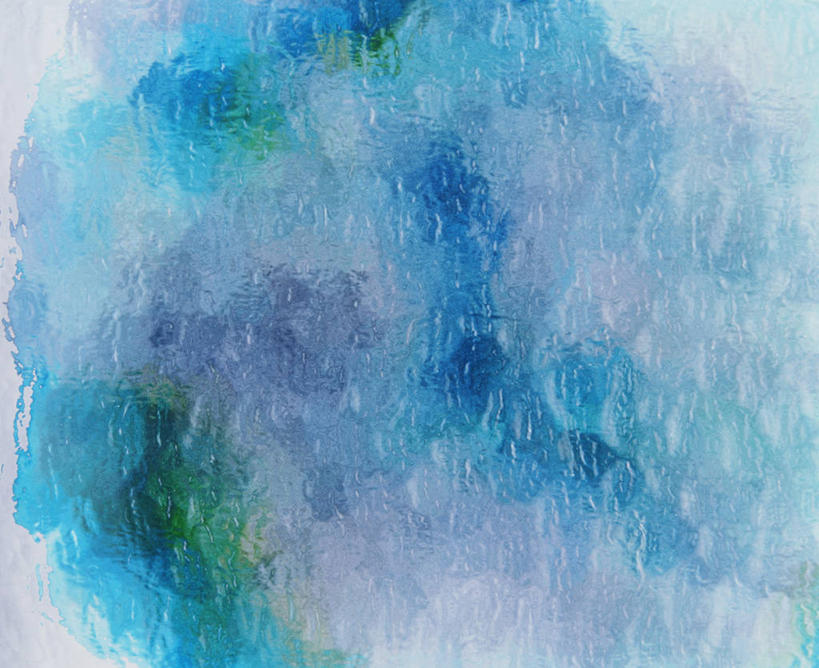 无人,横图,室内,白天,正面,绘画,艺术,透明,纹路,纹理,古典,文化,蓝色,绿色,工艺品,品味,美术,水彩,水彩画,高雅,肌理,美学,理智,沉静,冷色,高深,冷淡,彩图