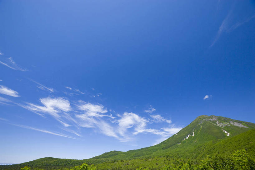 无人,横图,室外,白天,正面,旅游,度假,美景,森林,山,山脉,树林,植物,北海道,日本,亚洲,阴影,光线,影子,景观,山峰,云,云朵,山峦,云彩,娱乐,树,树木,蓝色,绿色,白云,蓝天,天空,阳光,自然,群山,天,享受,休闲,景色,放松,生长,晴朗,成长,自然风光,东亚,日本国,北海道地方,北海道岛,根室支厅,罗臼町,目梨郡,晴空,彩图,道东