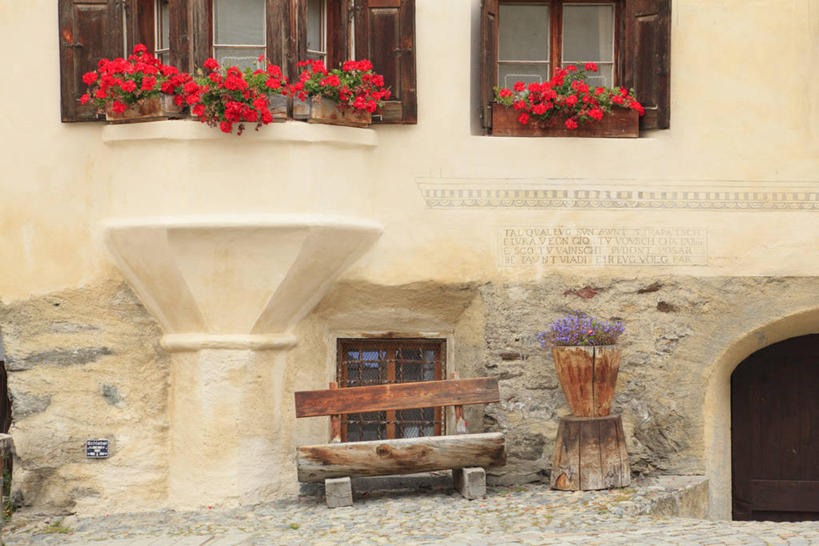 无人,家,横图,室外,白天,正面,度假,美景,窗户,门,城市风光,城市,瑞士,欧洲,盛开,房屋,屋子,景观,公寓,花蕾,娱乐,洋房,楼房,玻璃窗,住宅,花,花瓣,花朵,鲜花,门框,花苞,花蕊,享受,休闲,景色,放松,中欧,瑞士联邦,彩图,房子