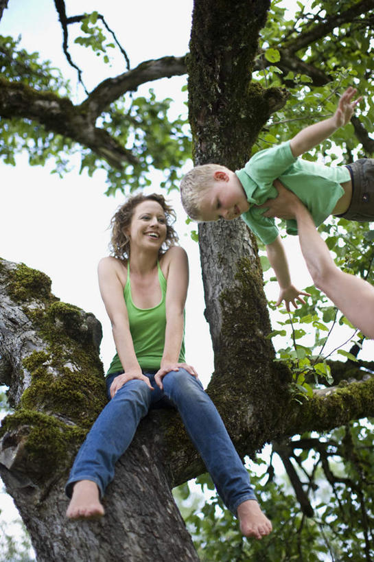 西方人,儿童,中年人,三个人,家庭,夫妻,母亲,父亲,儿子,站,坐,举,笑,微笑,露齿笑,竖图,室外,白天,仰视,爱情,纯洁,植物,吊带,欧洲,欧洲人,阴影,服装,光线,影子,树桩,浪漫,注视,吊带衫,休闲装,光脚,树,树干,树木,小孩,衣服,绿色,阳光,自然,观察,看,托,站着,休闲,温暖,温馨,父子,母子,三口之家,一家人,赤脚,休闲服,木桩,恩爱,父爱,可爱,母爱,童年,童趣,恋人,服饰,茂盛,生长,成长,观看,繁茂,和睦,察看,关注,童真,烂漫,无邪,兴旺,昌盛,昌隆,畅旺,发达,蕃芜,繁盛,富强,隆盛,蓬勃,旺盛,兴隆,兴盛,郁勃,天真,男孩,男人,男性,女人,女性,中年男性,中年女性,白种人,孩子,夫妇,情侣,举起,举手,举着,向上举,向上伸,向上托,站立,坐着,半身,彩图,低角度拍摄,伴侣,融洽,男生