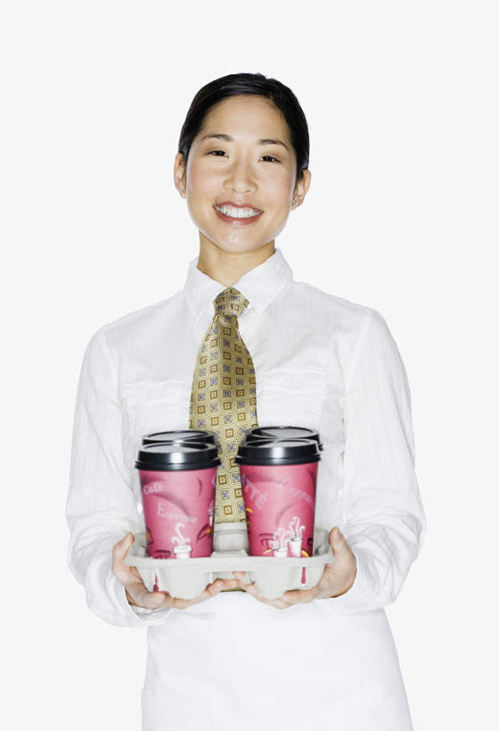 东方人,一个人,服务员,站,捧,笑,微笑,露齿笑,竖图,室内,白天,白色背景,正面,衬衫,杯子,餐具,亚洲,仅一个年轻女性,仅一个女性,仅一个人,碟子,盘,围裙,领带,注视,黄种人,盘子,纸制品,碟,观察,看,站着,摄影,影棚,观看,纸杯,察看,关注,一次性杯子,年轻女性,女人,女性,亚洲人,服务生,侍者,端,端着,捧着,手捧,站立,半身,彩图,影棚拍摄,衬衣,拍摄