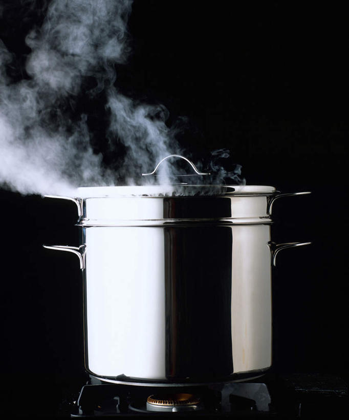 锅子,银色,锅盖,水蒸气,锅,一个,摄影,影棚,单个,锅具,烹饪用具,蒸发