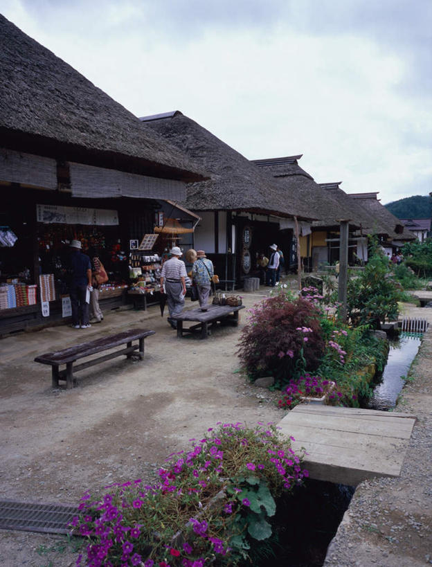 东方人,家,竖图,室外,白天,正面,旅游,度假,花圃,山,植物,街道,叶子,日本,亚洲,盛开,长凳,房屋,屋子,草屋,山峰,乡村,山峦,许多人,花蕾,黄种人,娱乐,住宅,花,花瓣,花朵,鲜花,树,树木,绿色,蓝天,天空,自然,茅草屋,花束,天,花苞,花蕊,一群人,享受,休闲,放松,生长,成长,东亚,本州,本州岛,日本国,东北地方,福岛,福岛县,男人,男性,年轻男性,年轻女性,女人,女性,亚洲人,彩图,全身,房子,茅舍,茅屋,小屋