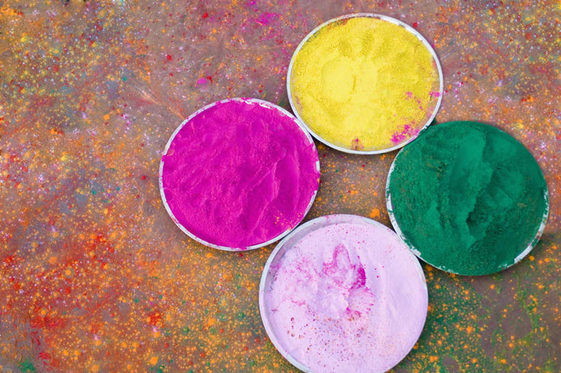 无人,横图,俯视,彩色,室外,特写,白天,静物,餐具,一堆,堆叠,堆积,碟子,粉末,盘,盘子,碟,粉,堆,五颜六色,色彩斑斓,五彩缤纷,粉状,粉剂,五彩斑斓,五光十色,彩图,高角度拍摄