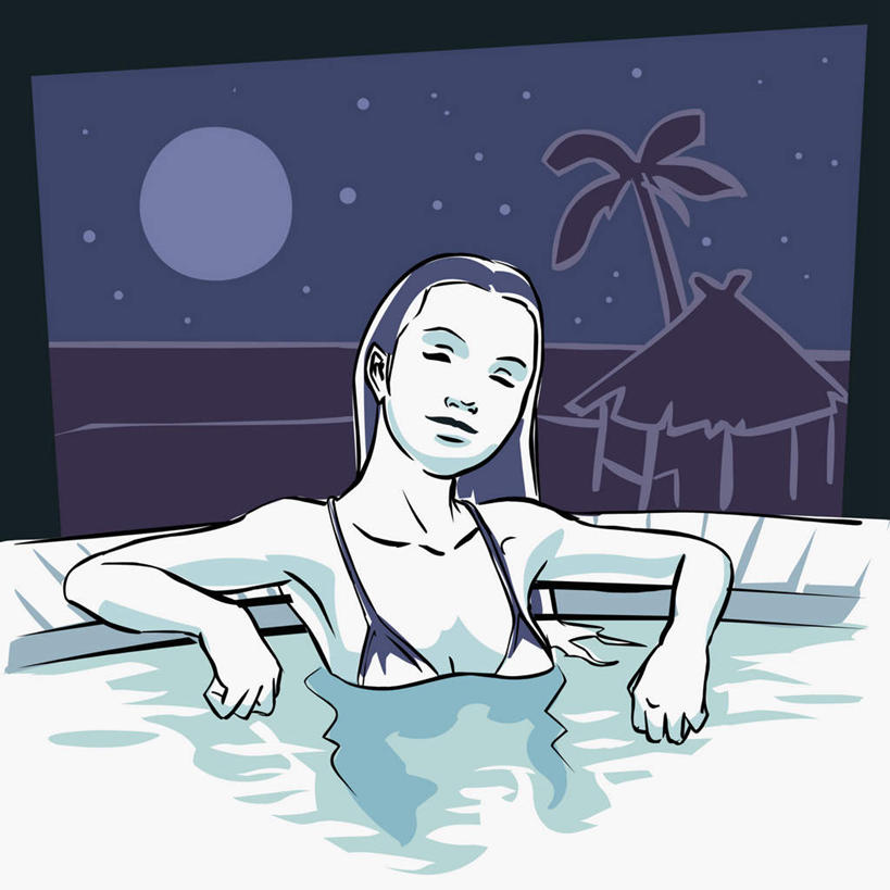 西方人,一个人,无人,游泳池,坐,方图,插画,室内,夜晚,正面,泳装,比基尼,数码,科技,水,植物,棕榈树,叶子,欧洲,欧洲人,仅一个年轻女性,仅一个女性,仅一个人,阴影,网络,草屋,水池,水面,月亮,星星,绿叶,月光,高光,几何,计算机图形,合成,图画,注视,泳池,画,树,树木,绿色,自然,观察,看,嫩叶,搭,生长,成长,观看,明亮,电脑合成图,数码合成图,恒星,察看,合成图,搭着,关注,漫画,棕榈叶,写实,具体,具象,皎洁,年轻女性,女人,女性,白种人,叶,叶片,坐着,半身,彩图,三点式,泳衣,茅舍,茅屋