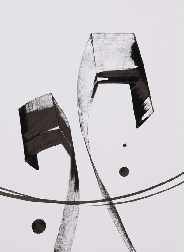 无人,竖图,室内,白天,正面,抽象,绘画,灰色背景,日本文化,艺术,纹路,纹理,线条,古典,文化,黑色,灰色,工艺品,品味,美术,水彩画,高雅,肌理,美学,彩图,吹画,吹墨画