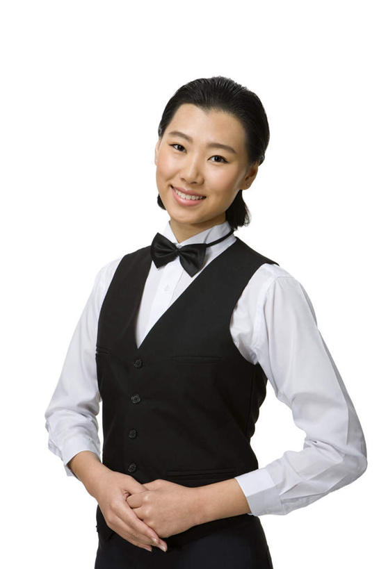 东方人,成年人,一个人,服务员,站,握手,笑,微笑,露齿笑,竖图,白色背景,正面,快乐,信心,中国,仅一个女性,服装,正装,领结,职业,服务,摄影,影棚,严肃,神圣,摄影棚,肖像,东亚,燕尾服,认真,年轻女性,女人,女性,亚洲人,中国人,年轻人,服务生,侍者,搀手,拉手,手拉手,手握手,半身,彩图,影棚拍摄,礼服,拍摄