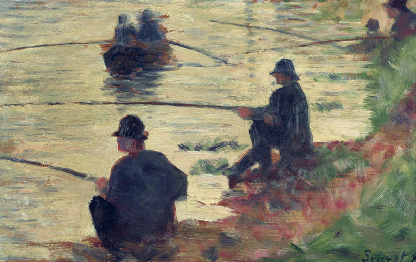 西方人,无人,坐,横图,室内,白天,正面,绘画,草地,草坪,河流,水,植物,船,帽子,钓鱼竿,油画,欧洲,欧洲人,握,波纹,服装,艺术,河水,水流,木船,涟漪,许多人,古典,拿,拿着,注视,礼帽,文化,草,衣服,绿色,倒影,水纹,工艺品,交通工具,波浪,观察,看,品味,一群人,握着,服饰,观看,渔具,美术,察看,倒映,高雅,舟,衣着,穿着,关注,载具,水晕,美学,衣饰,反照,男人,男性,女人,女性,中年男性,中年女性,白种人,钓竿,鱼竿,坐着,彩图,全身,钓鱼