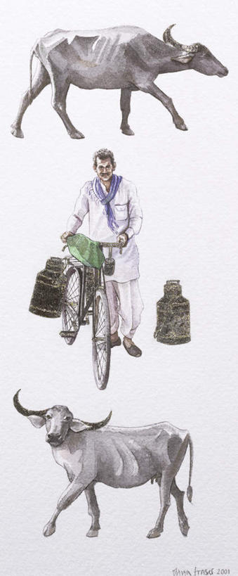 牛奶,一个人,无人,走,推,竖图,室内,白天,白色背景,正面,民族服装,绘画,自行车,牛,油画,亚洲,仅一个男性,仅一个人,服装,艺术,壶,饮品,古典,营养,注视,文化,车,脚踏车,水壶,饮料,仅一个年轻男性,衣服,动物,茶壶,容器,工艺品,交通工具,观察,看,品味,家畜,服饰,牲畜,观看,美术,察看,乳制品,高雅,衣着,奶,牛乳,穿着,关注,载具,美学,安神,衣饰,男人,男性,年轻男性,亚洲人,印度人,步行,散步,走路,彩图,全身,传统服装,民俗服