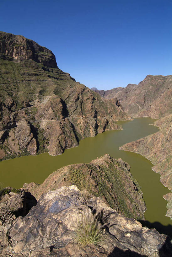 无人,竖图,室外,白天,正面,旅游,度假,河流,美景,森林,山,山脉,树林,水,植物,西班牙,欧洲,阴影,光线,纹路,纹理,影子,河水,景观,山峰,水流,山峦,娱乐,树,树木,蓝色,绿色,蓝天,天空,阳光,自然,群山,天,享受,休闲,景色,放松,生长,成长,加纳利群岛,南欧,自然风光,加那利群岛,肌理,西班牙王国,大加纳利岛,彩图