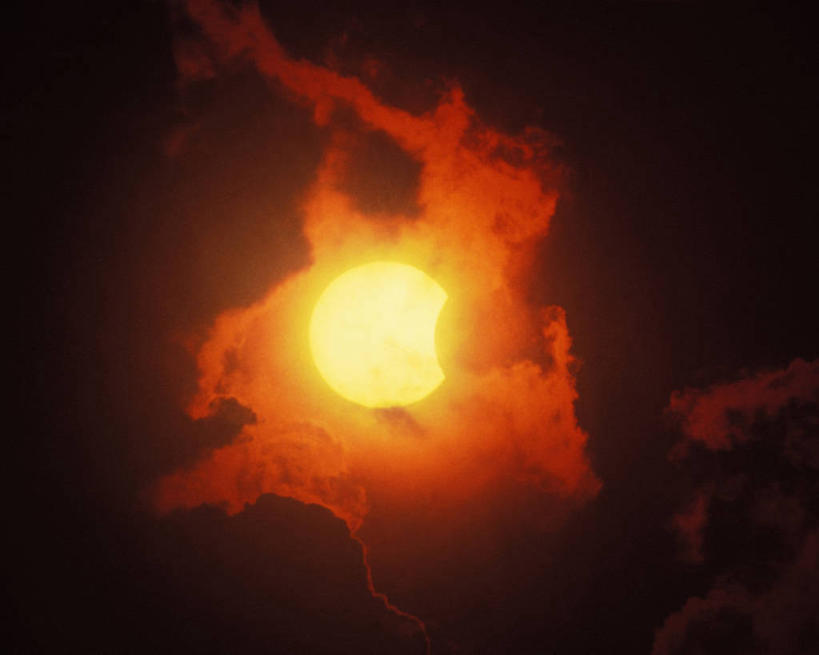 无人,横图,太阳,马来西亚,日食,月亮,云,月光,模型,摄影,明亮,天文学,皎洁,食,彩图