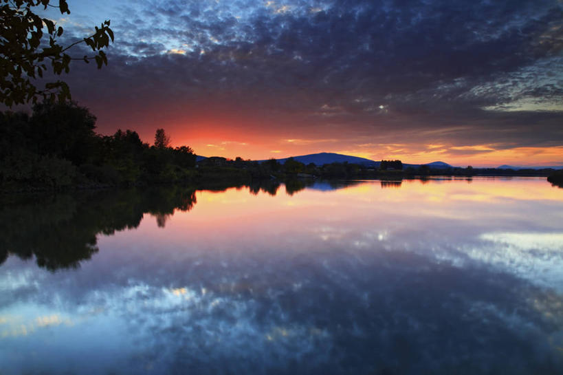 无人,横图,室外,白天,美景,日落,美国,反射,地形,景观,自然,地标建筑,景色,摄影,宁静,北美,自然风光,哥伦比亚河,彩图,旅行