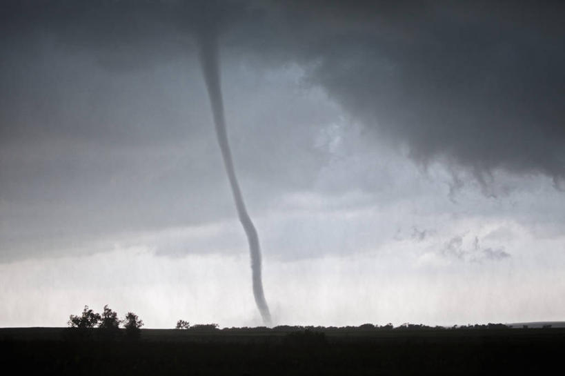 无人,横图,室外,白天,暴风雨,龙卷风,美国,云,天气,天空,摄影,南达科他州,气象学,彩图