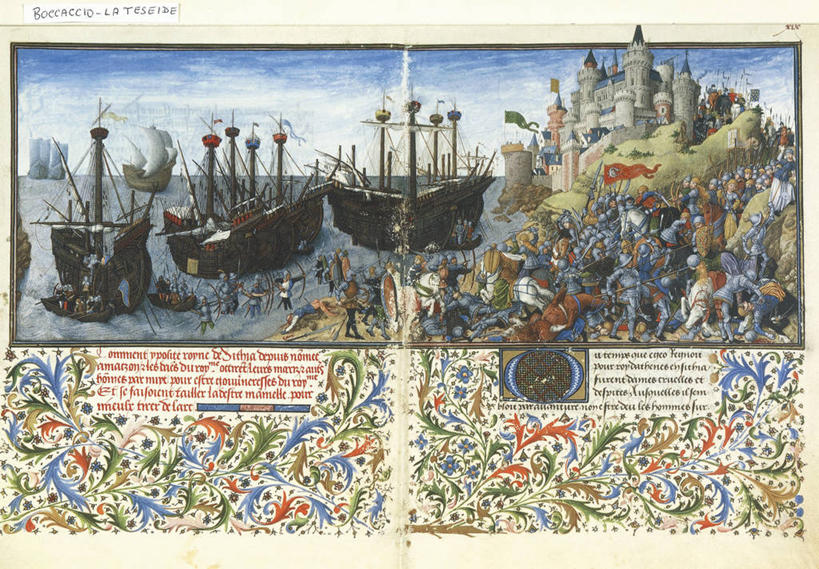 横图,插画,室外,白天,数码,科技,海洋,山,船,士兵,对抗,阴影,神话,冲突,小的,网络,海岸线,田地,许多人,高光,几何,计算机图形,着陆,合成,图画,画,一群人,战争,运输,摄影,军舰,英文字母,电脑合成图,数码合成图,攻击,合成图,文学,打斗,进攻,漫画,意大利文化,杀害,写实,具体,具象,战役,美术工艺,特修斯,彩图