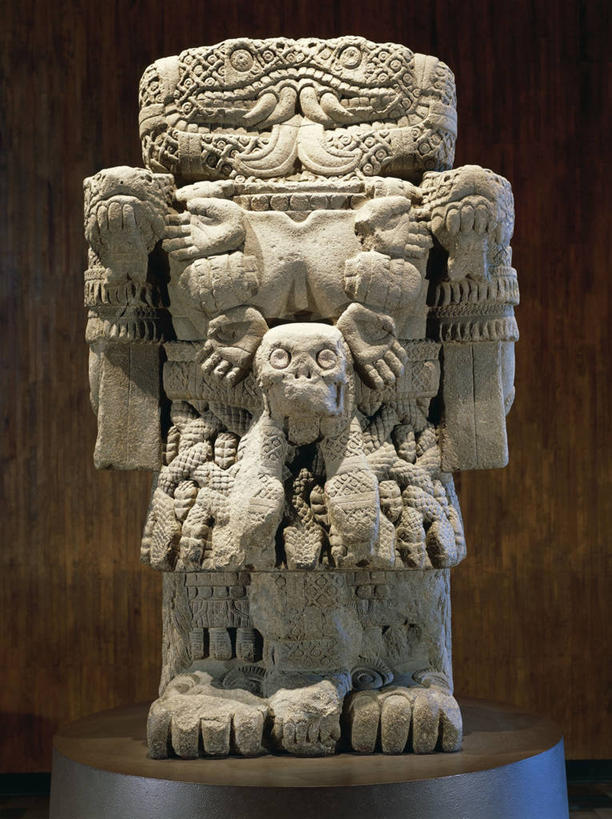 无人,竖图,特写,正面,雕像,历史,一个,摄影,宗教,单个,考古学,女神,美术工艺,彩图,影棚拍摄,阿兹特克文明,拟人,过去