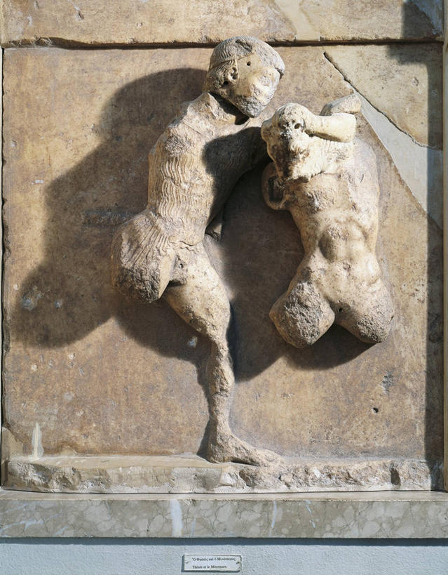 无人,竖图,室内,特写,白天,雕塑,神话,艺术,大理石,破坏,破损,虚构,摄影,部分,损坏,手艺,古希腊,古代文明,美术工艺,特修斯,彩图,全画面,全框架,全帧,浅浮雕,全画幅