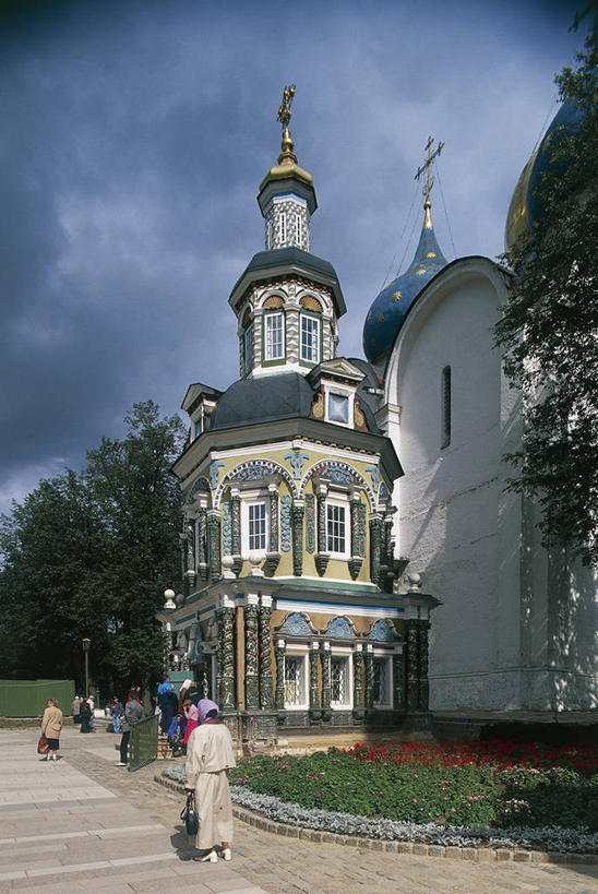 教堂,竖图,室外,白天,建筑,俄罗斯,历史,摄影,巴洛克风格,谢尔吉耶夫,彩图,旅行