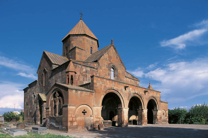 无人,教堂,横图,室外,白天,建筑,亚美尼亚,历史,地标建筑,摄影,彩图