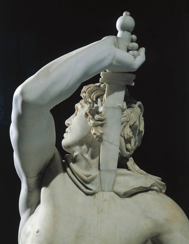 脸,头,脸颊,无人,举,竖图,特写,雕塑,黑色背景,艺术,雕像,大理石,历史,裸露,古罗马,肩膀,一个,刀,摄影,单个,自杀,手艺,裸,美术工艺,头部,脸部,脸蛋,面部,彩图,影棚拍摄