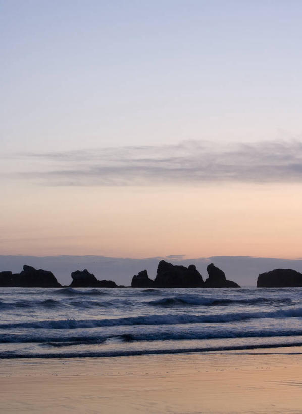 无人,竖图,室外,海洋,美景,日落,水,美国,景观,云,风景,天空,自然,波浪,景色,摄影,宁静,自然风光,俄勒冈州,班顿,岩石,彩图