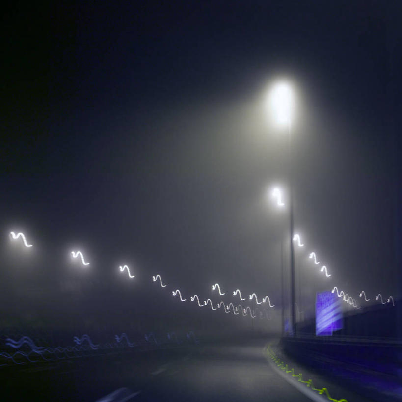 无人,方图,室外,夜晚,长时间曝光,神秘,雾,路灯,西班牙,一排,整齐,首都,排列,马德里,摄影,宁静,照亮,队列,彩图