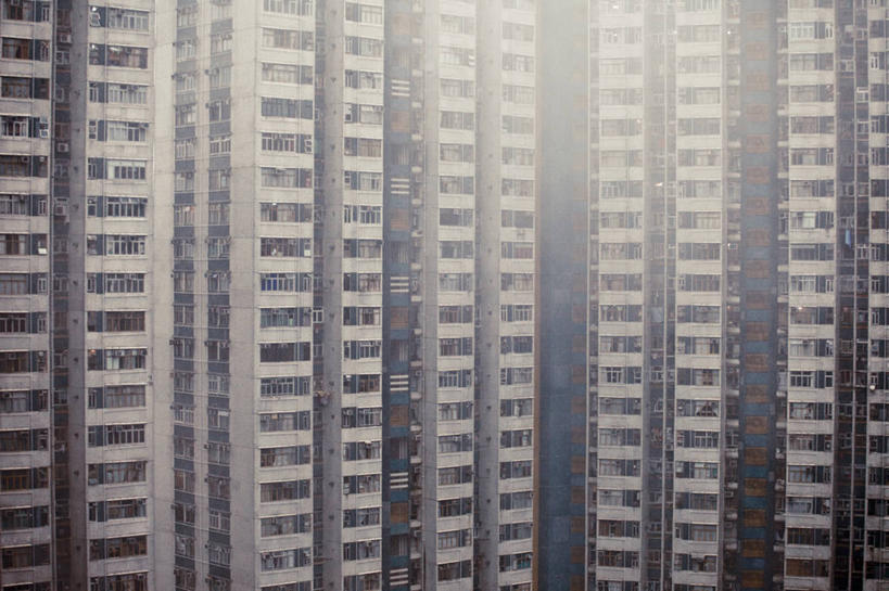 无人,横图,室外,白天,城市,建筑,摩天大楼,香港,公寓,摄影,部分,住房,彩图