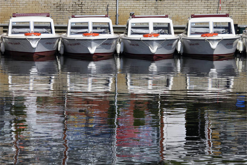 无人,横图,室外,白天,船,英国,停靠,漂浮,反射,泰晤士河,四个,运输,摄影,停泊,牛津郡,彩图,旅行,阿宾登