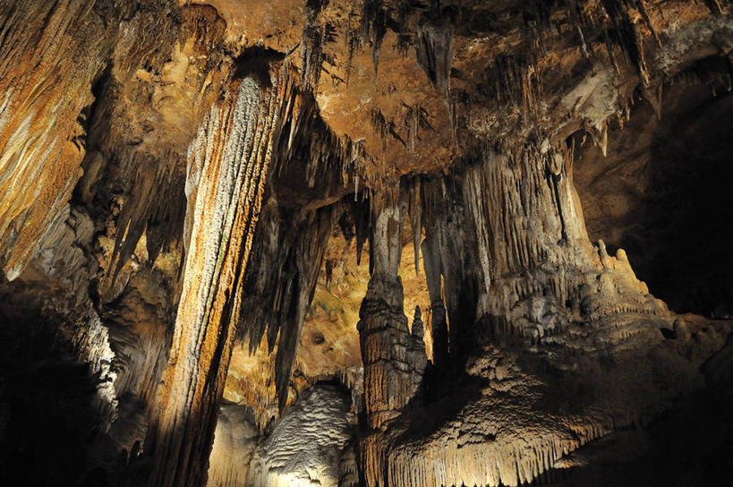 无人,横图,室内,白天,仰视,美景,美国,景观,自然,景色,摄影,洞穴,岩层,自然风光,钟乳石,维吉尼亚,石笋,地质学,自然地理,岩石,彩图,低角度拍摄