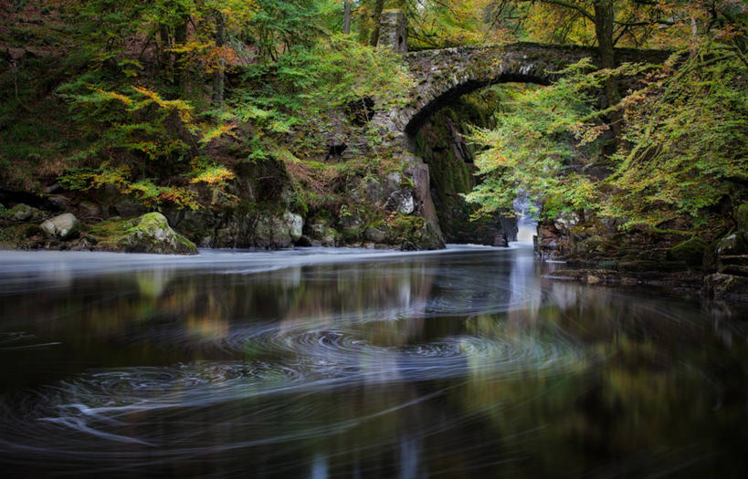 无人,横图,室外,白天,长时间曝光,河流,植物,英国,欧洲,联系,苏格兰,拱桥,树,自然,摄影,宁静,西欧,大不列颠,大不列颠及北爱尔兰联合王国,大不列颠及爱尔兰联合王国,苏格兰王国,珀斯.金罗斯,秋天,彩图,大不列颠王国,大英帝国,联合王国,日不落帝国