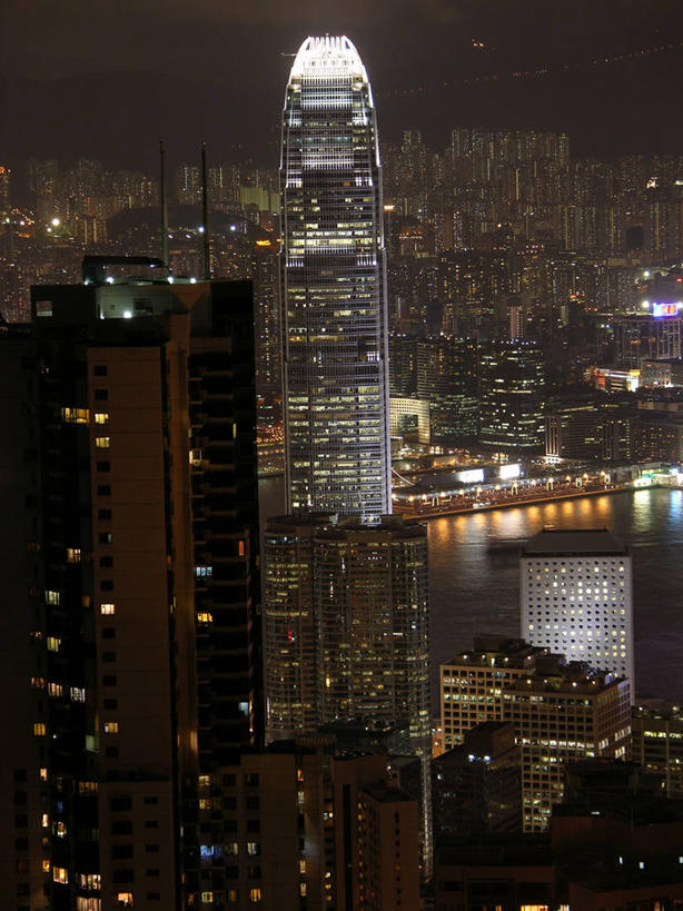 无人,竖图,室外,夜晚,度假,夜生活,海洋,美景,水,城市风光,城市,建筑,摩天大楼,香港,景观,光亮,娱乐,享受,休闲,办公大楼,景色,放松,摄影,照亮,香港岛,旅行