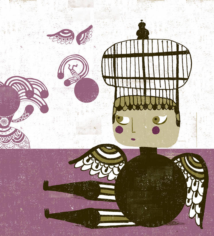 无人,坐,竖图,插画,自由,数码,科技,西班牙,阴影,网络,翅膀,鸟类,高光,几何,计算机图形,合成,图画,画,看,放松,摄影,电脑合成图,数码合成图,合成图,漫画,伊比利亚半岛,写实,具体,具象,想法