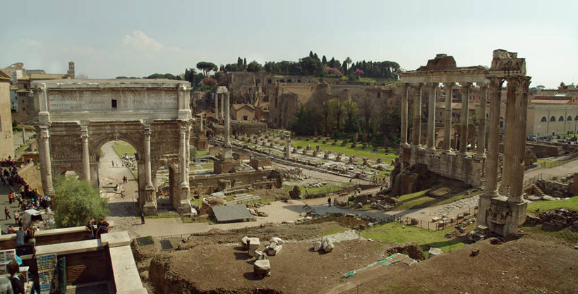 无人,横图,俯视,室外,白天,建筑,意大利,罗马,首都,历史,古罗马,废墟,地标建筑,摄影,南欧,意大利文化,古罗马广场,古代文明,罗马省,高角度拍摄,旅行,派拉庭山丘